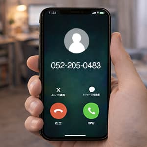 「0522050483」はトヨタファイナンスから着信